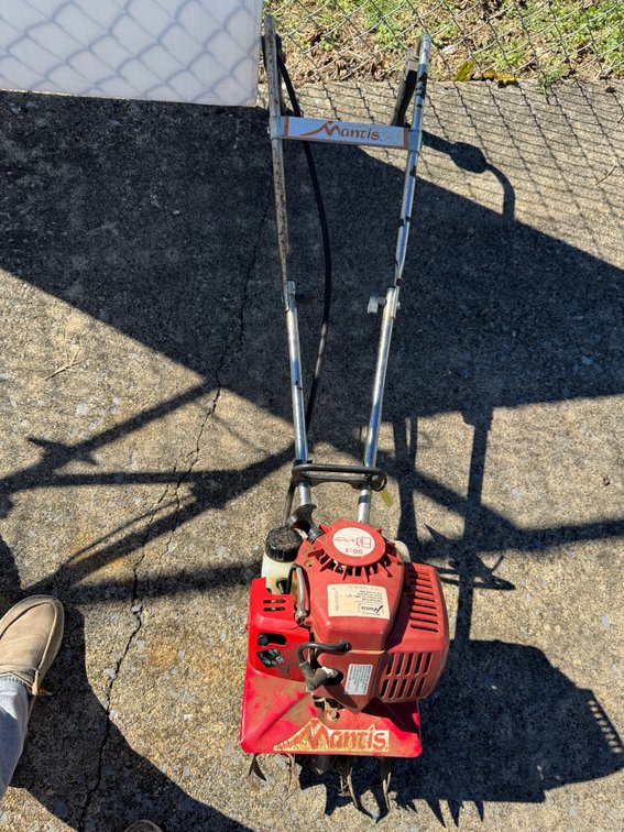 Mantis 7225-00-02 Gas-Powered Mini Tiller Cultivator