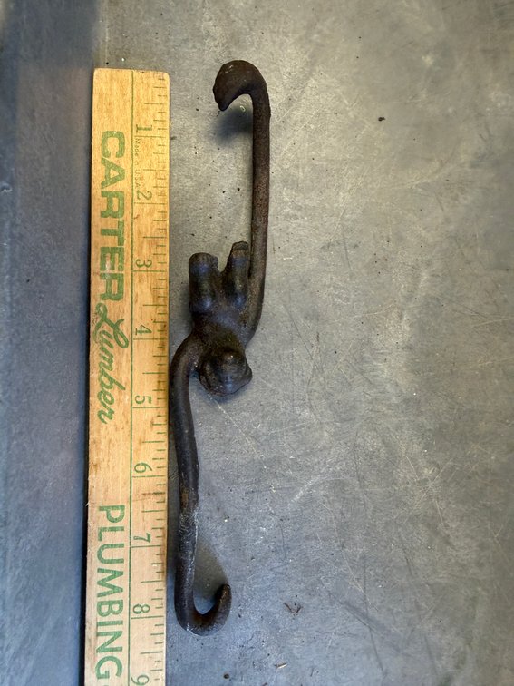 Cast Iron Monkey Hook