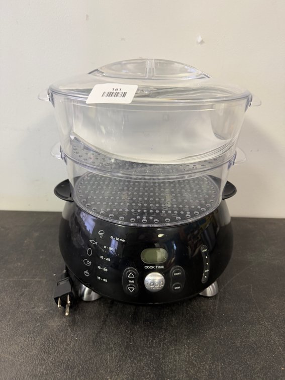 Food Network Tiered Electric Food Steamer