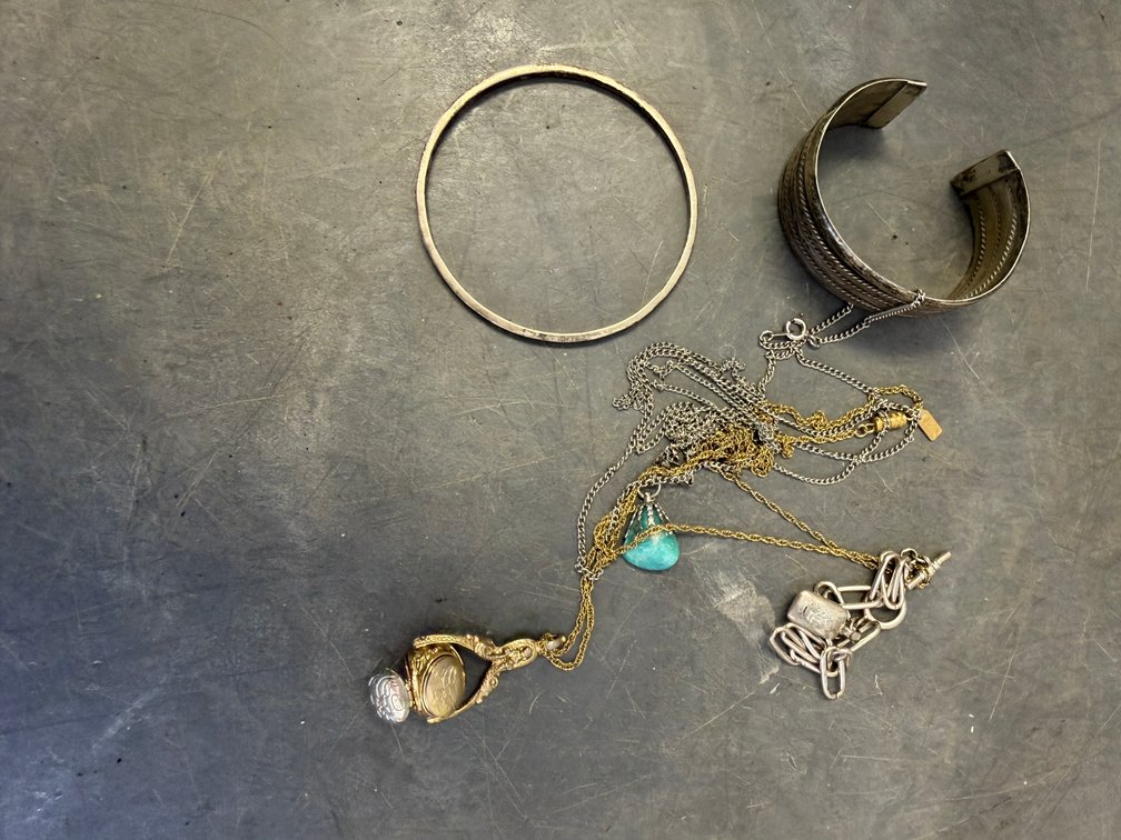 Sterling Silver Bracelets, Pendants, and Chains