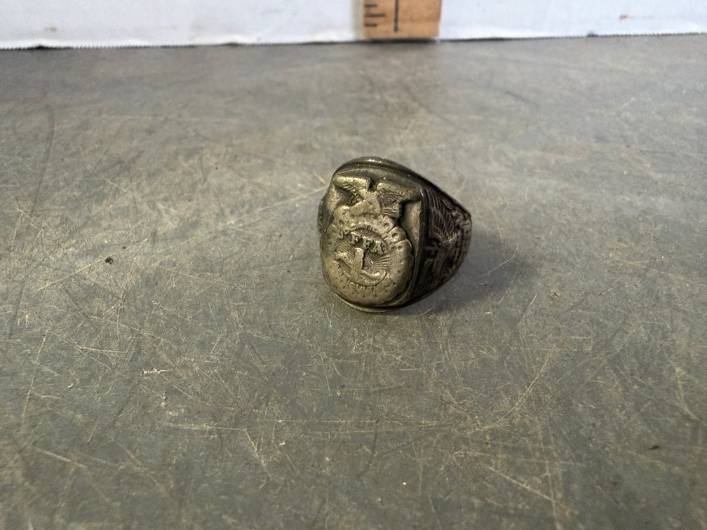 Balfour Sterling Silver FFA Emblem Signet Ring