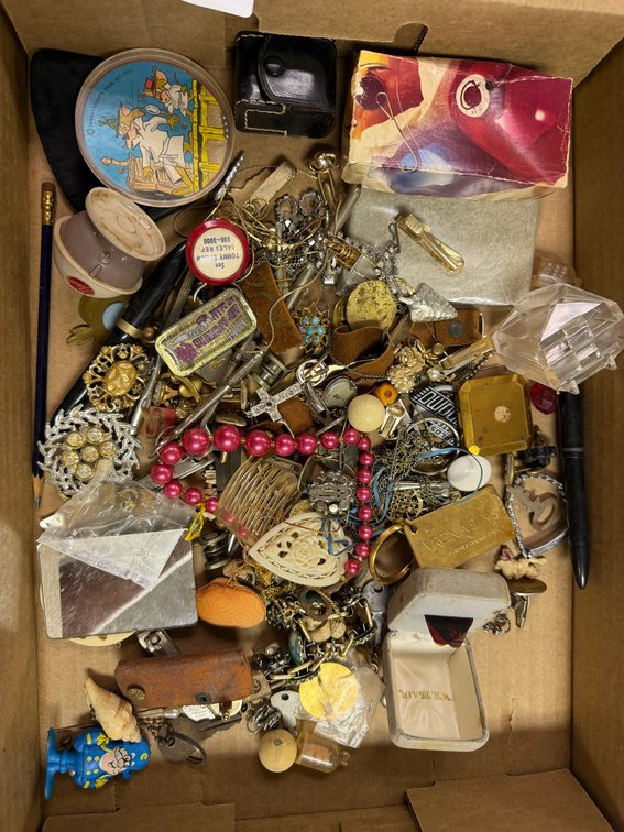 Costume Jewelry, Dexterity Game, Keys, and More