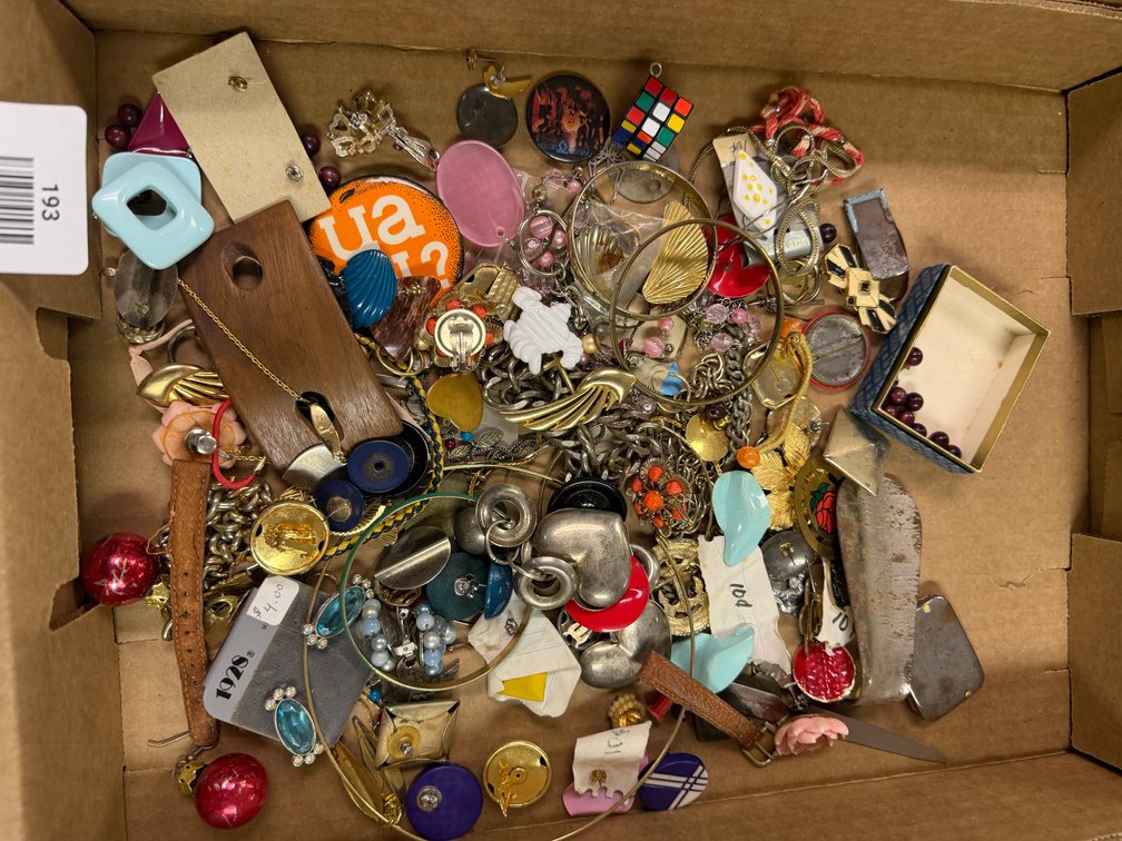 Costume Jewelry, Bangles, Necklaces, and Accessories