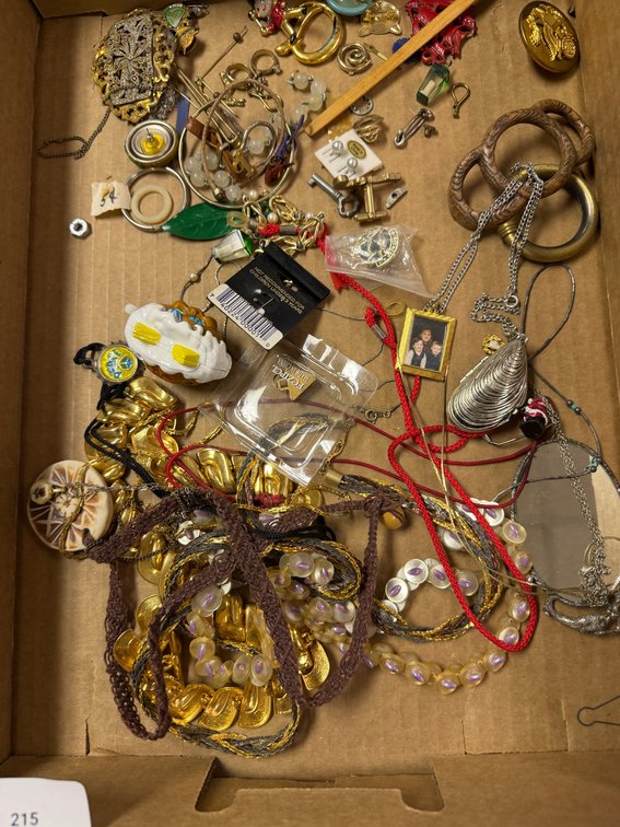 Costume Jewelry Necklaces, Pendants, Pins, and More