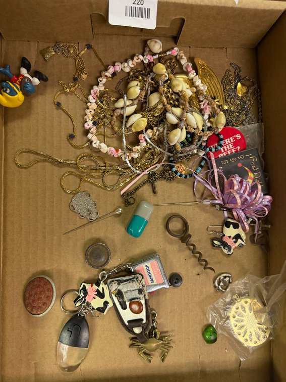 Costume Jewelry Necklaces, Keychains, and Novelties
