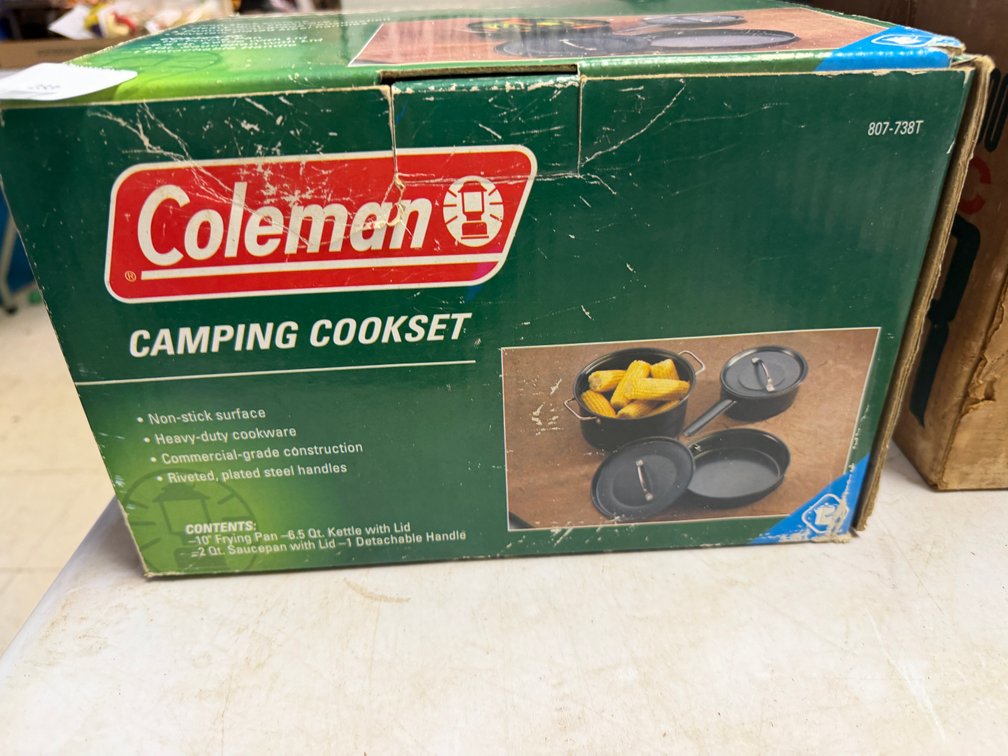 Coleman 807-738T Non-Stick Camping Cookset