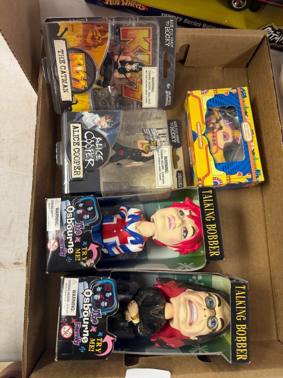 Rock Music Collectible Figures and Ornament