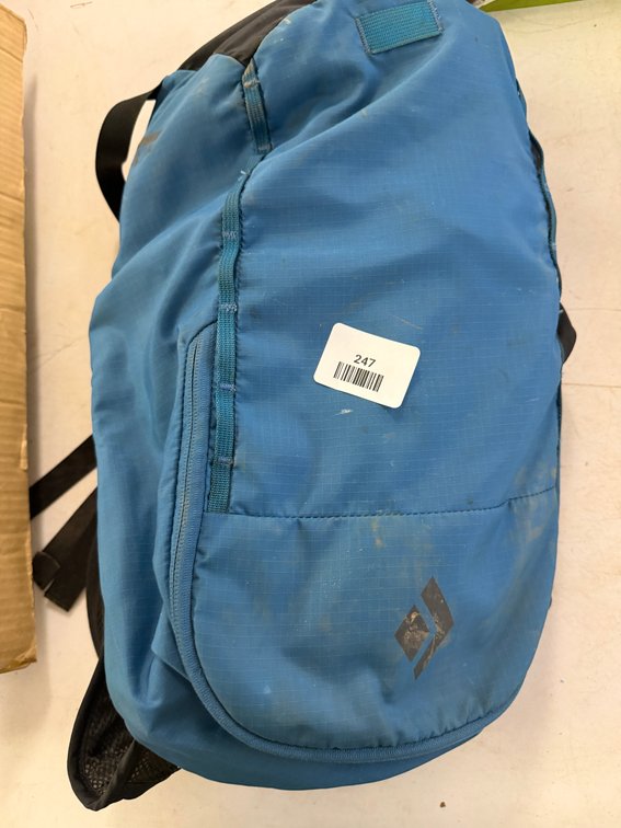 Collapsible Stool, Backpack, Rod Holders, and Guidebook