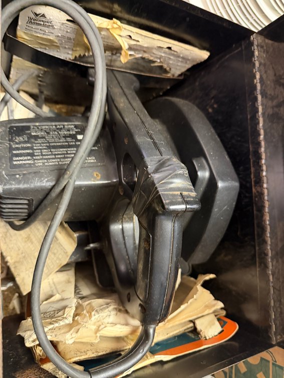 Sears Model 315.109020 7 1/4 In Circular Saw with Craftsman Case