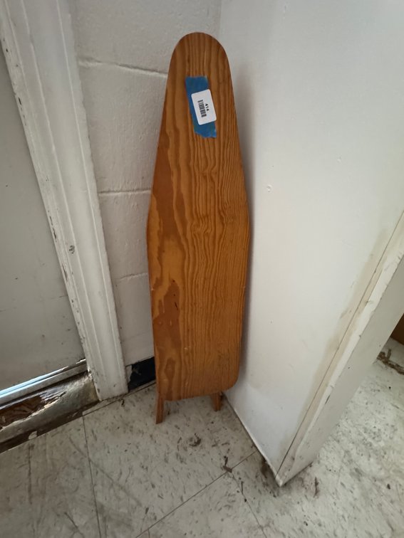 Wooden Folding Ironing Board with X-Frame Base