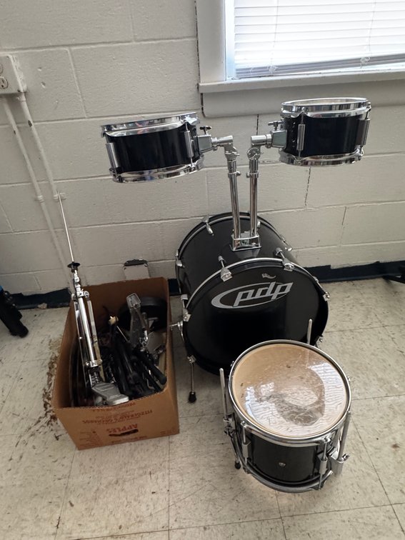Drum Set Components, Hardware, and Cymbal