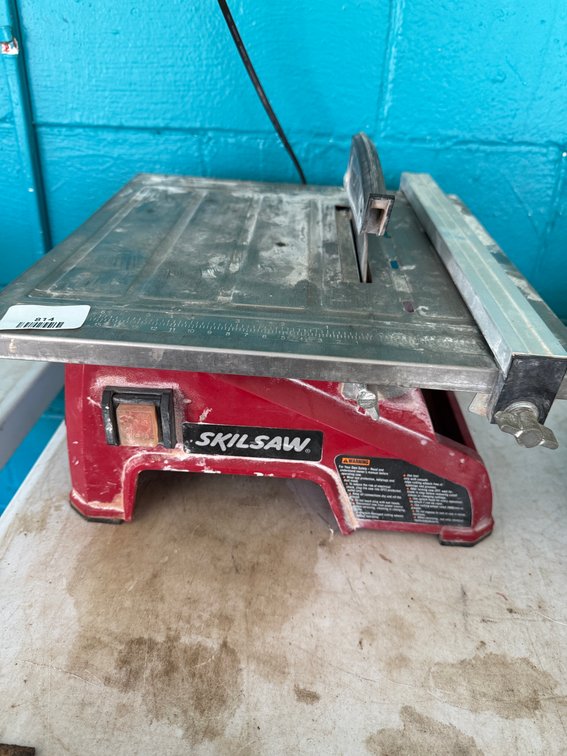 SKILSAW Tabletop Wet Tile Saw with Rip Fence