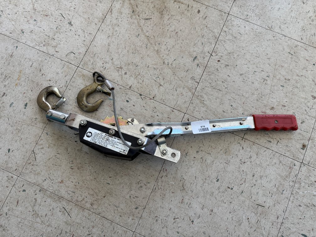 JT 1000 kg Ratcheting Cable Puller