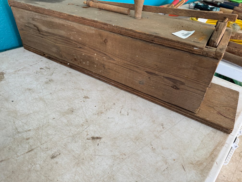 Handmade Wooden Animal Box Trap with Drop Door