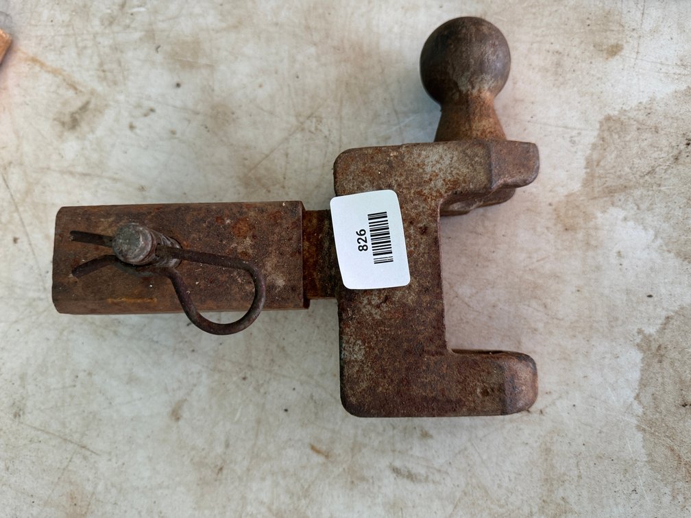 Combination Clevis Ball Hitch Mount with Receiver Pin