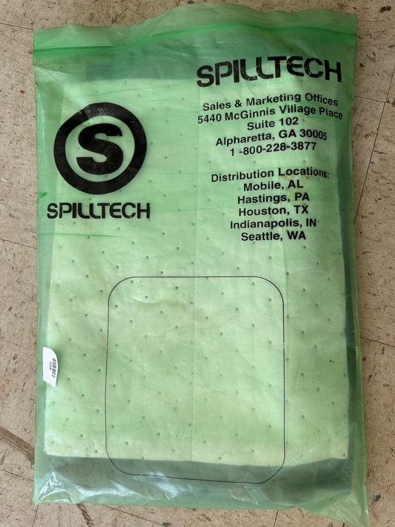 SpillTech YPF100H HazMat FineFiber Absorbent Pads