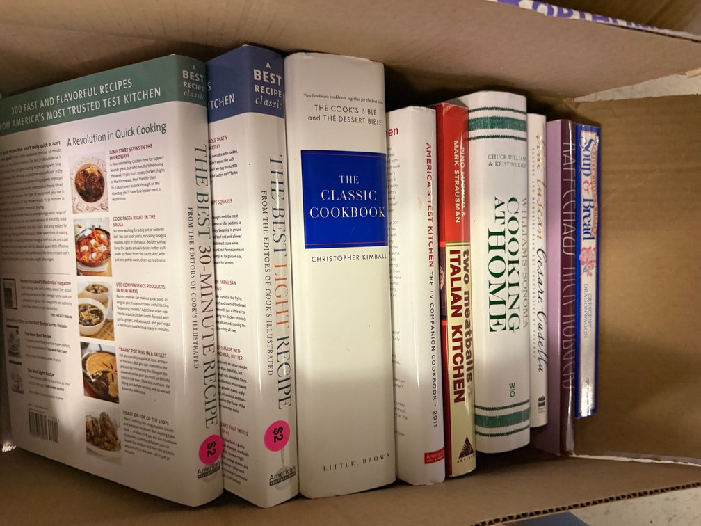 Hardcover and Softcover Cookbooks
