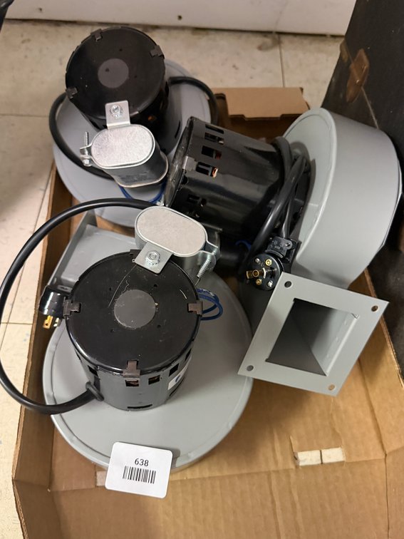 Kooltronic Type U62B1 Centrifugal Blower Assemblies