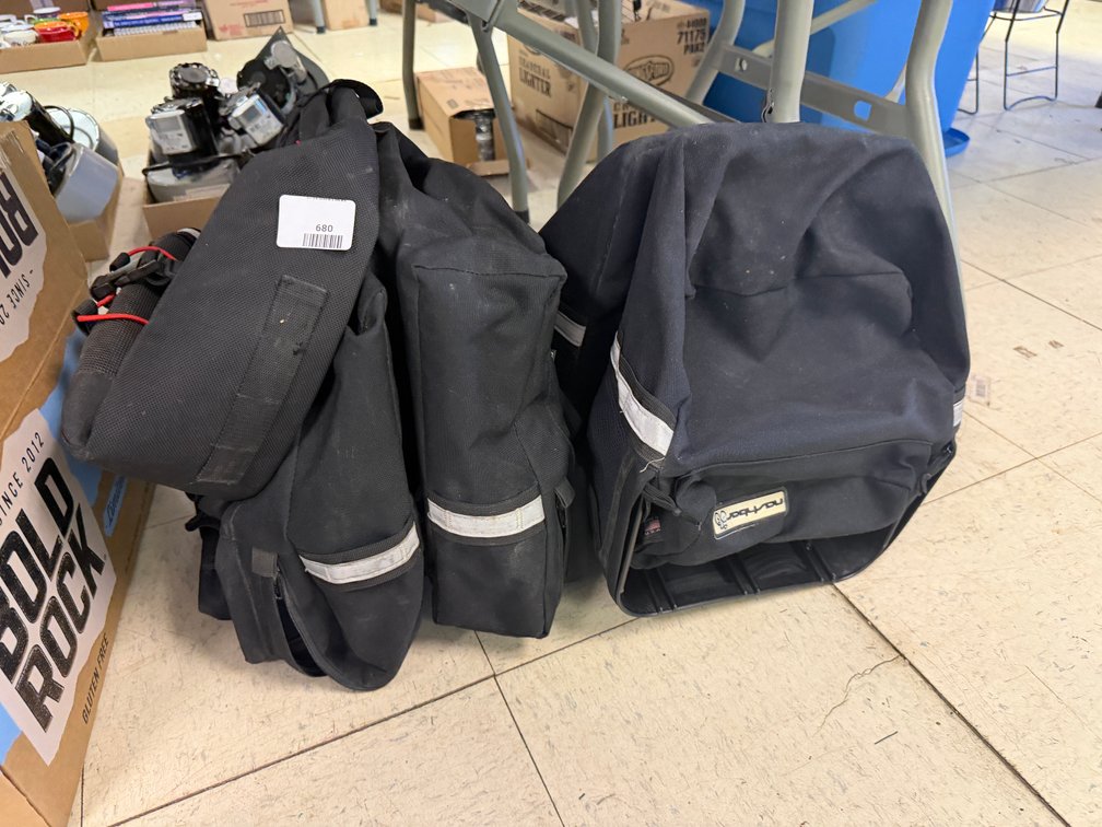 Bicycle Panniers and Trunk Bag