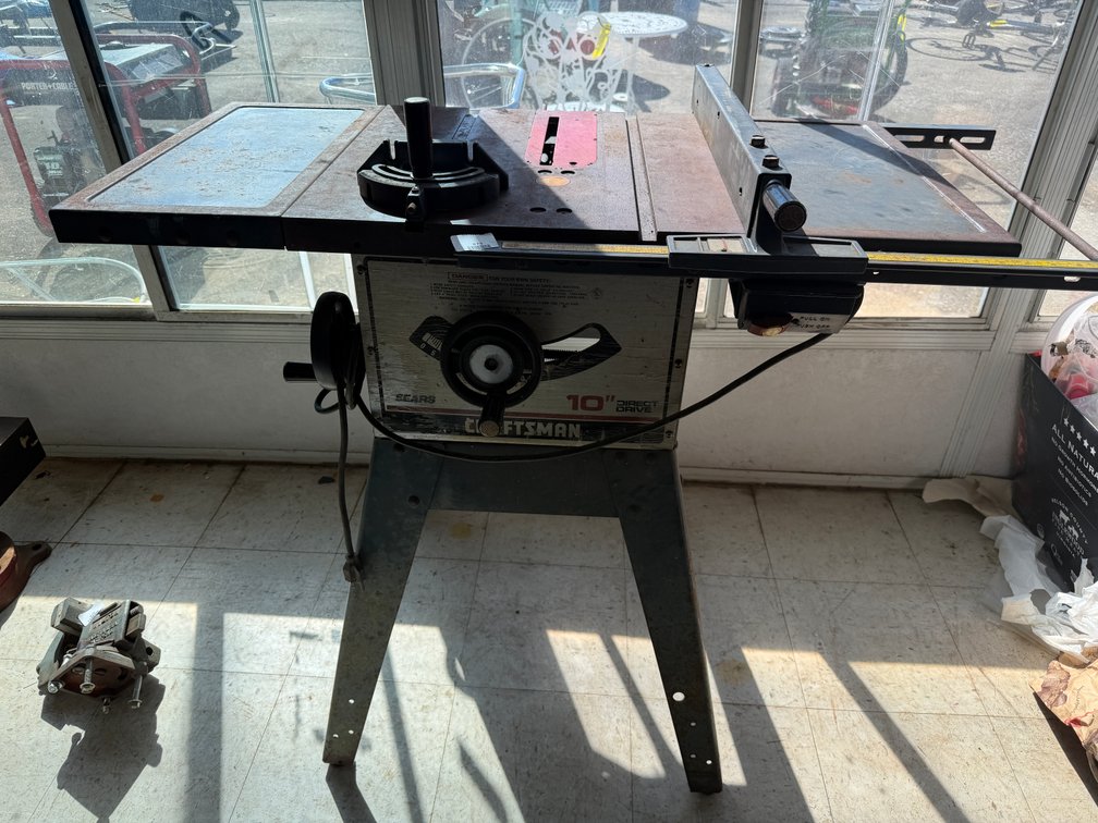 Sears Craftsman 10" Direct Drive Table Saw with Stand