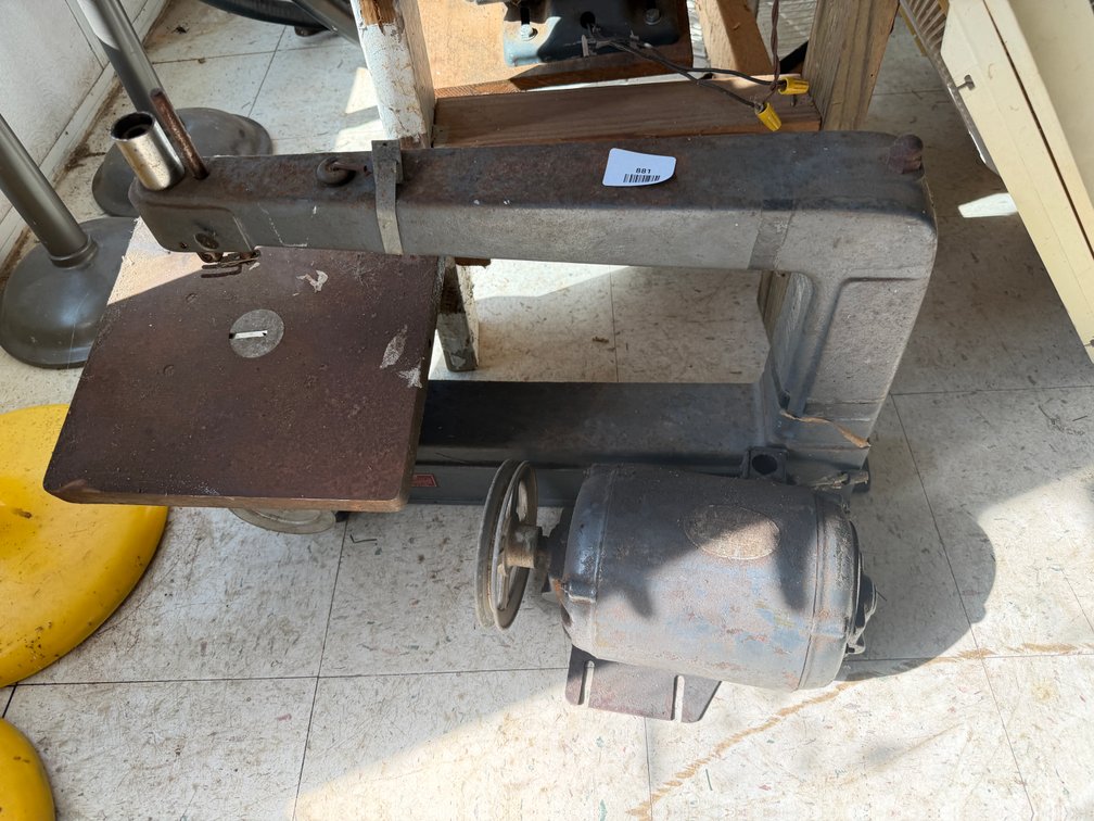 Sears Roebuck and Co. 103.23151 Cast Iron Scroll Saw