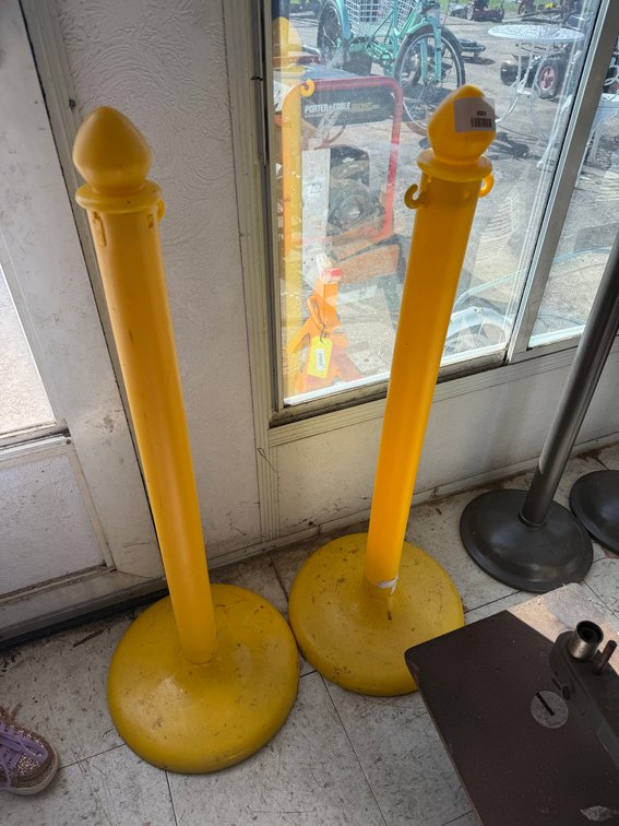 Plastic Crowd Control Stanchions