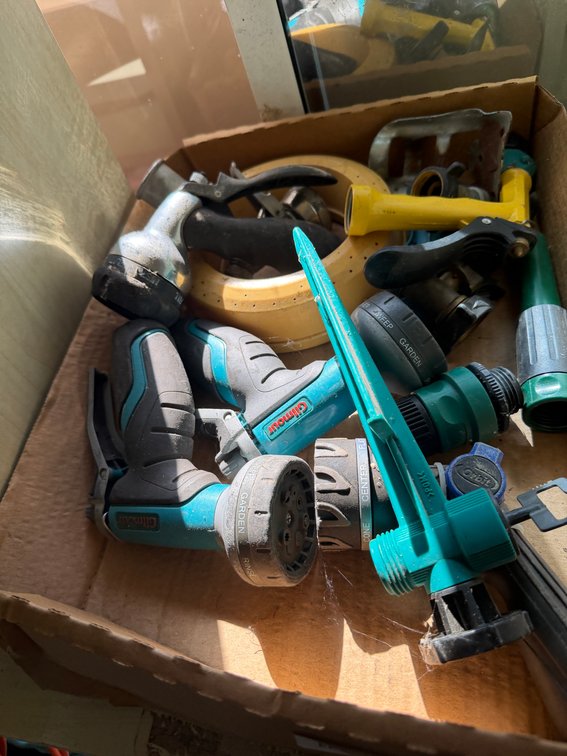 Garden Hose Nozzles, Sprinklers, and Watering Accessories