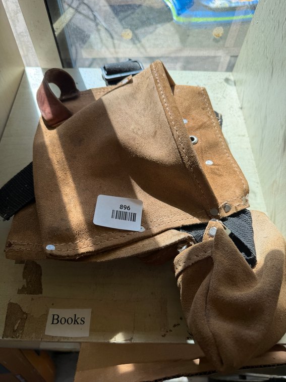 Rooster R-499-5 Suede Leather Tool Belt Pouch