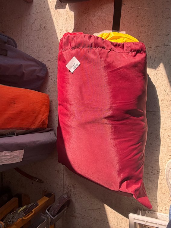 Padded Hooded Sleeping Bag with Stuff Sack