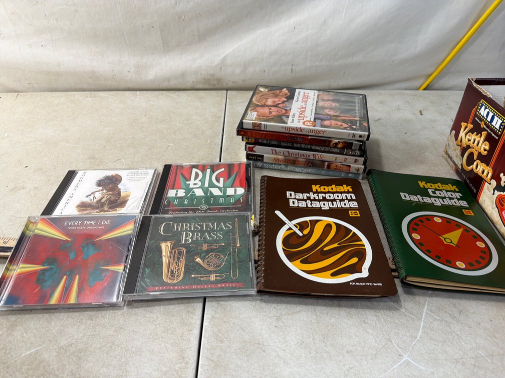 DVD Movies, Compact Discs, and Kodak Dataguides