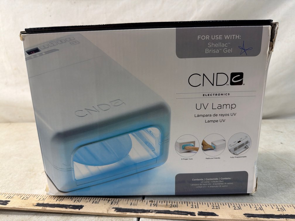 CND Electronics UV Lamp with Box and Manual