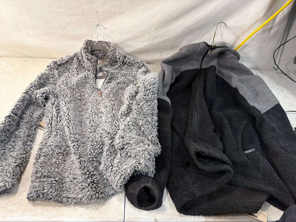 Sherpa Fleece Jackets, Windbreaker, and Rain Jacket