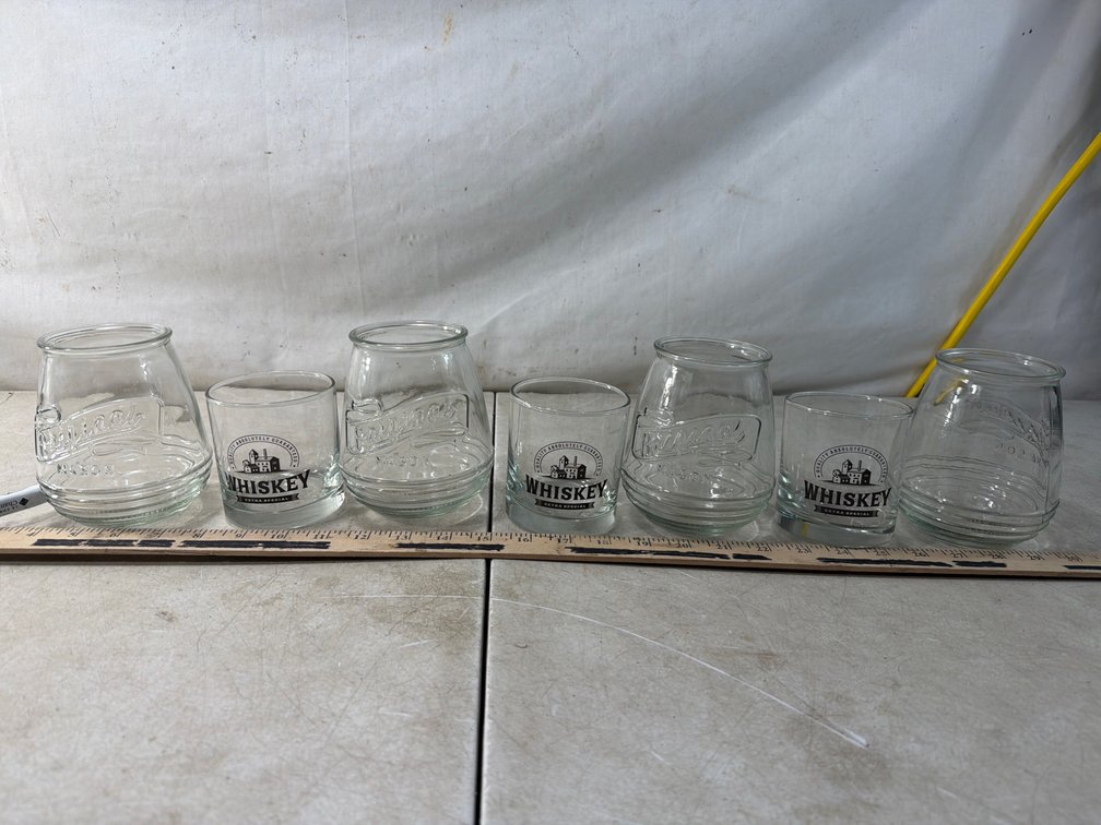 Mason Jar Glasses and Whiskey Lowball Tumblers