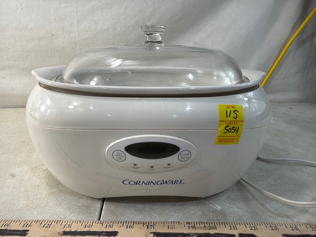 CorningWare Electric Slow Cooker with Ceramic Insert