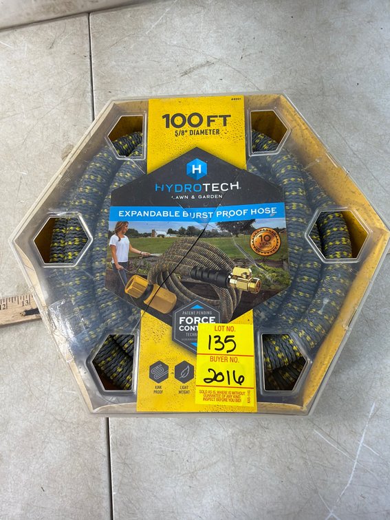 HydroTech 100 ft Expandable Burst Proof Garden Hose