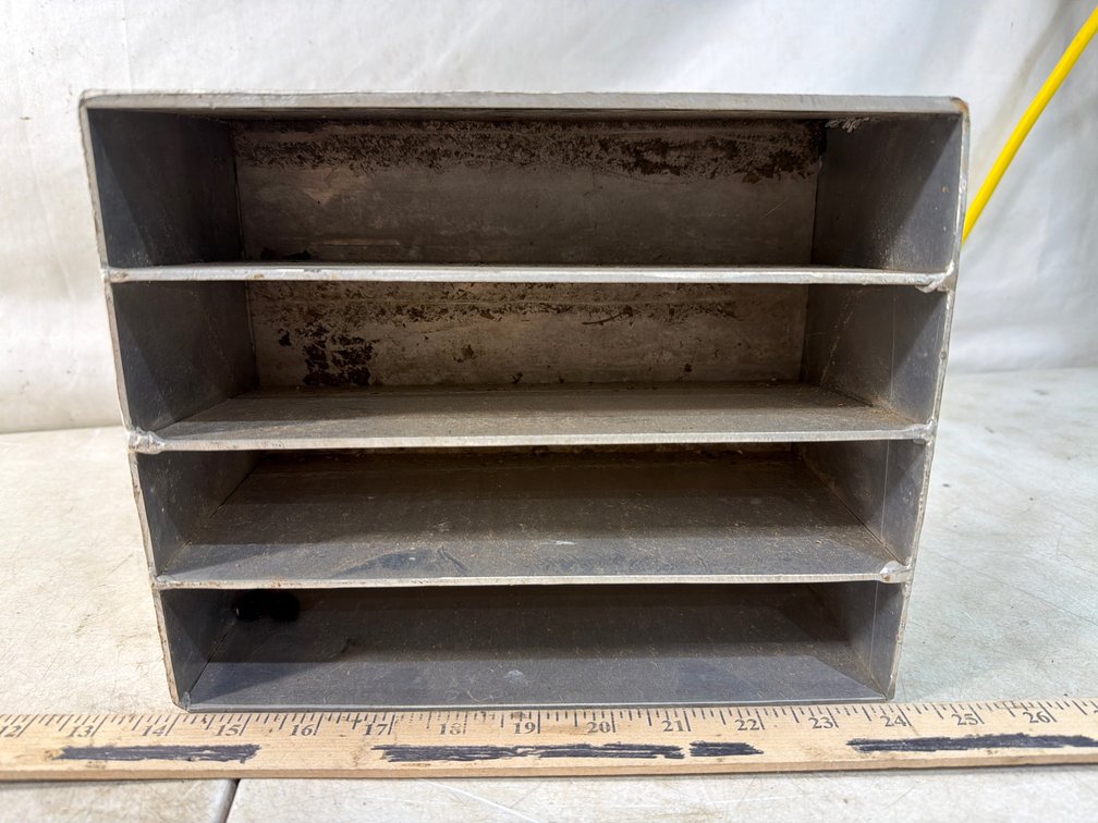 Welded Aluminum Four-Tier Shelf Organizer