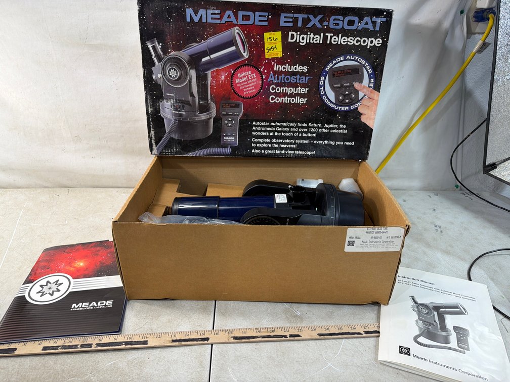 Meade ETX-60AT Digital Telescope with Autostar Controller