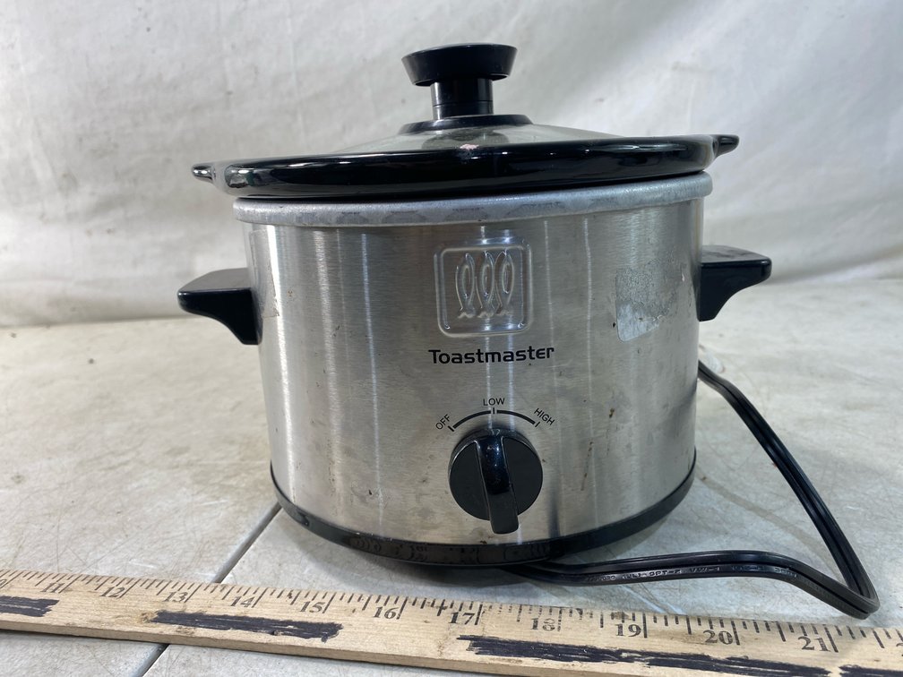 Toastmaster Stainless Steel Small Slow Cooker