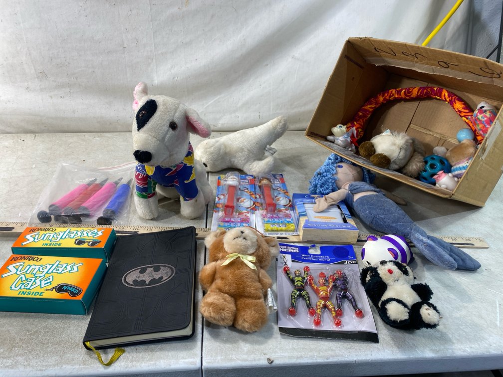 Plush Toys, Promotional Novelties, PEZ Dispensers, and More