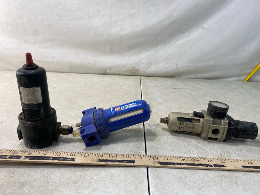 Pneumatic Air Filters and Regulator with Pressure Gauge