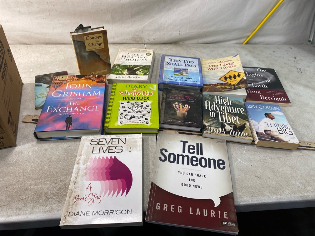 Hardcover and Paperback Books