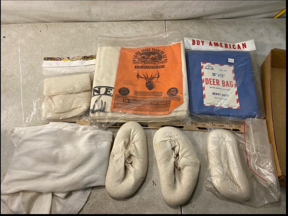 Cotton Game Bags, Deer Bag, and Meat Sacks