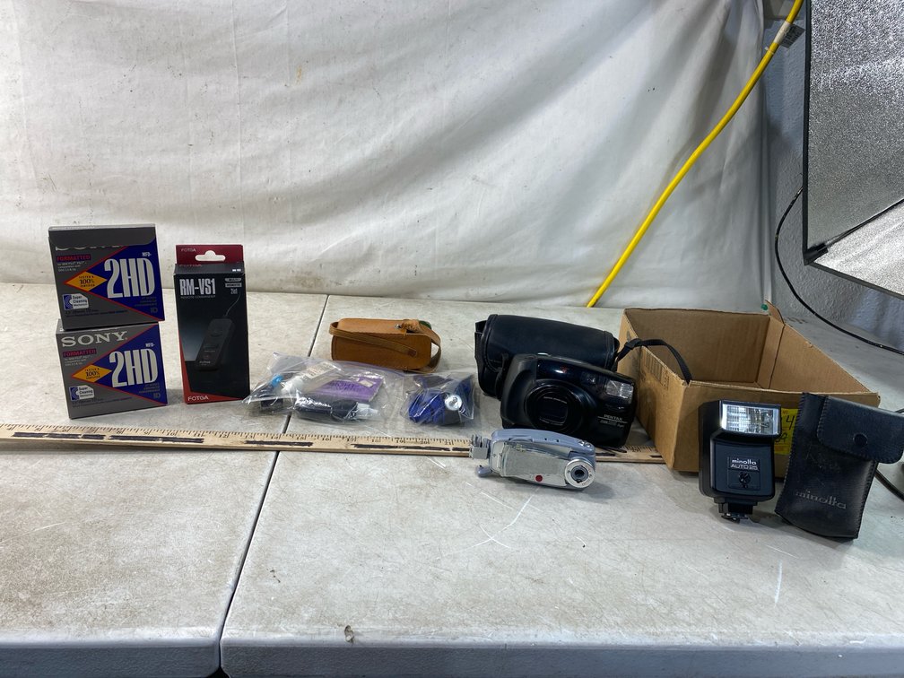 Cameras, Flash Units, Floppy Disks, and Accessories
