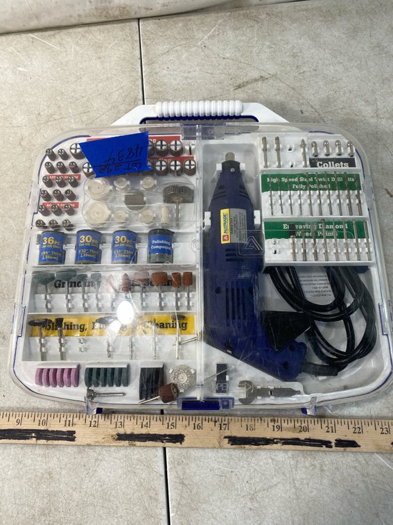 ALLTRADE Variable Speed Rotary Tool Kit with Accessories