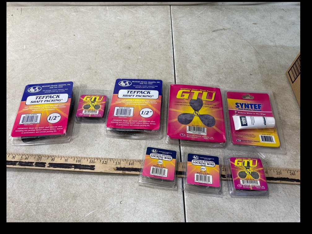 Western Pacific Trading Shaft Packing, Wire, and Lubricant