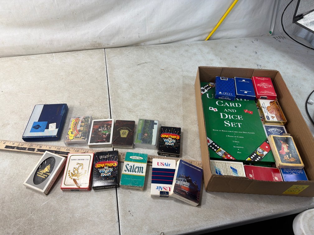 The Ultimate Card and Dice Set and Playing Card Decks