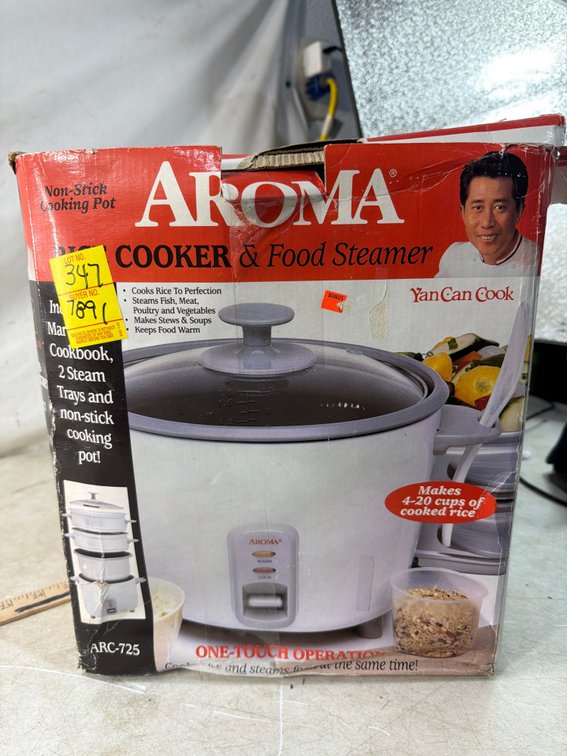 Aroma Rice Cooker and Food Steamer