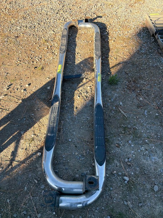 Raptor Series Chrome Tubular Truck Nerf Bars