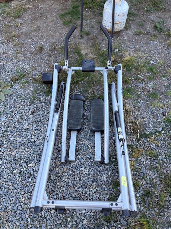 SUPRA Folding Glider Stepper Exercise Machine
