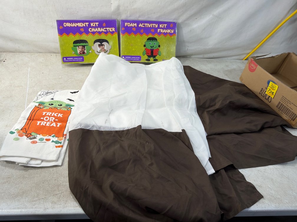 Halloween Craft Kits, Kitchen Towel, and Fabric Textile